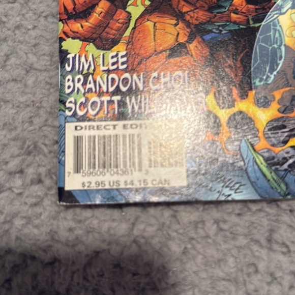 Marvel comics Fantastic Four 1996 2nd Series Story by Jim Lee and Brandon Choi. - Picture 2 of 6